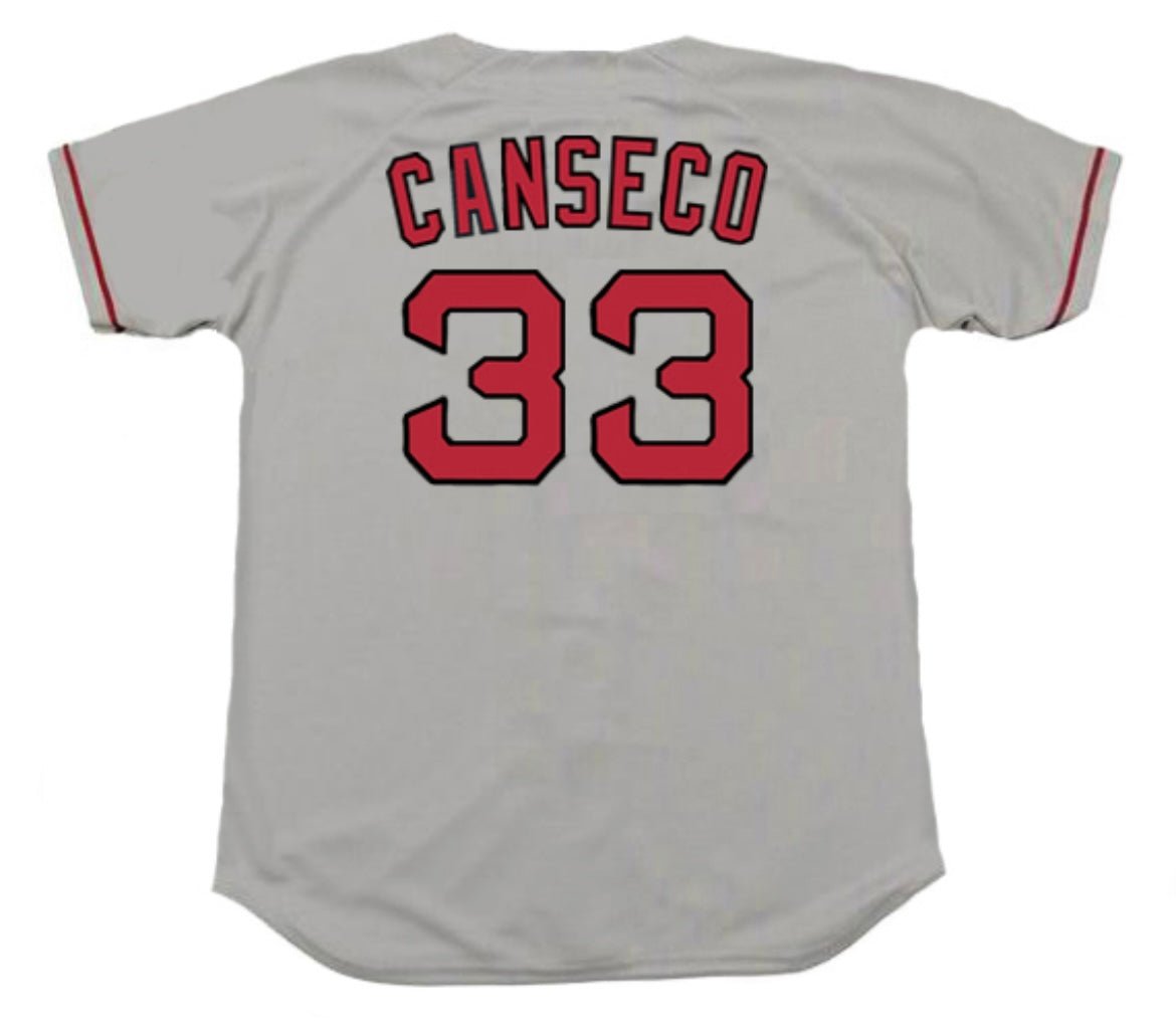 Jose Canseco Boston Red Sox Official Baseball Majestic Jersey