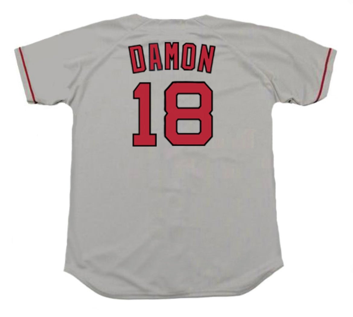 Johnny Damon Boston Red Sox Official Baseball Majestic Jersey