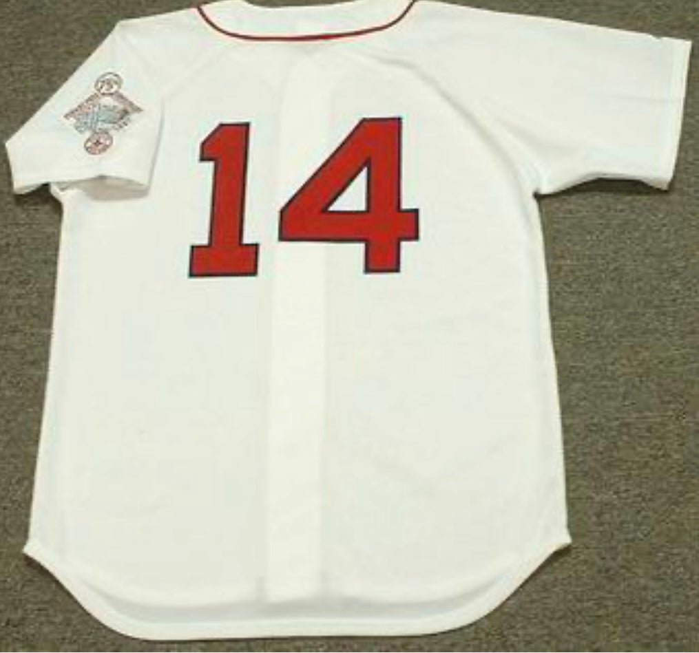 Jim Rice 1987 Boston Red Sox Official Baseball Majestic Jersey