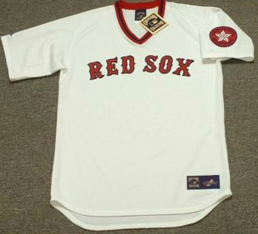 George Scott 1970&acirc;��s Boston Red Sox Official Baseball Majestic Jersey