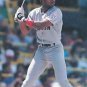 Ellis Burks 1987 Boston Red Sox Official Baseball Majestic Jersey gray