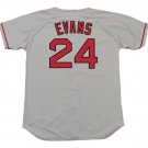 Dwight Evans 1990 Boston Red Sox Official Baseball Majestic Jersey