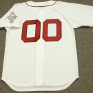 Any Number Customized 1987 Boston Red Sox Official Baseball jersey Majestic
