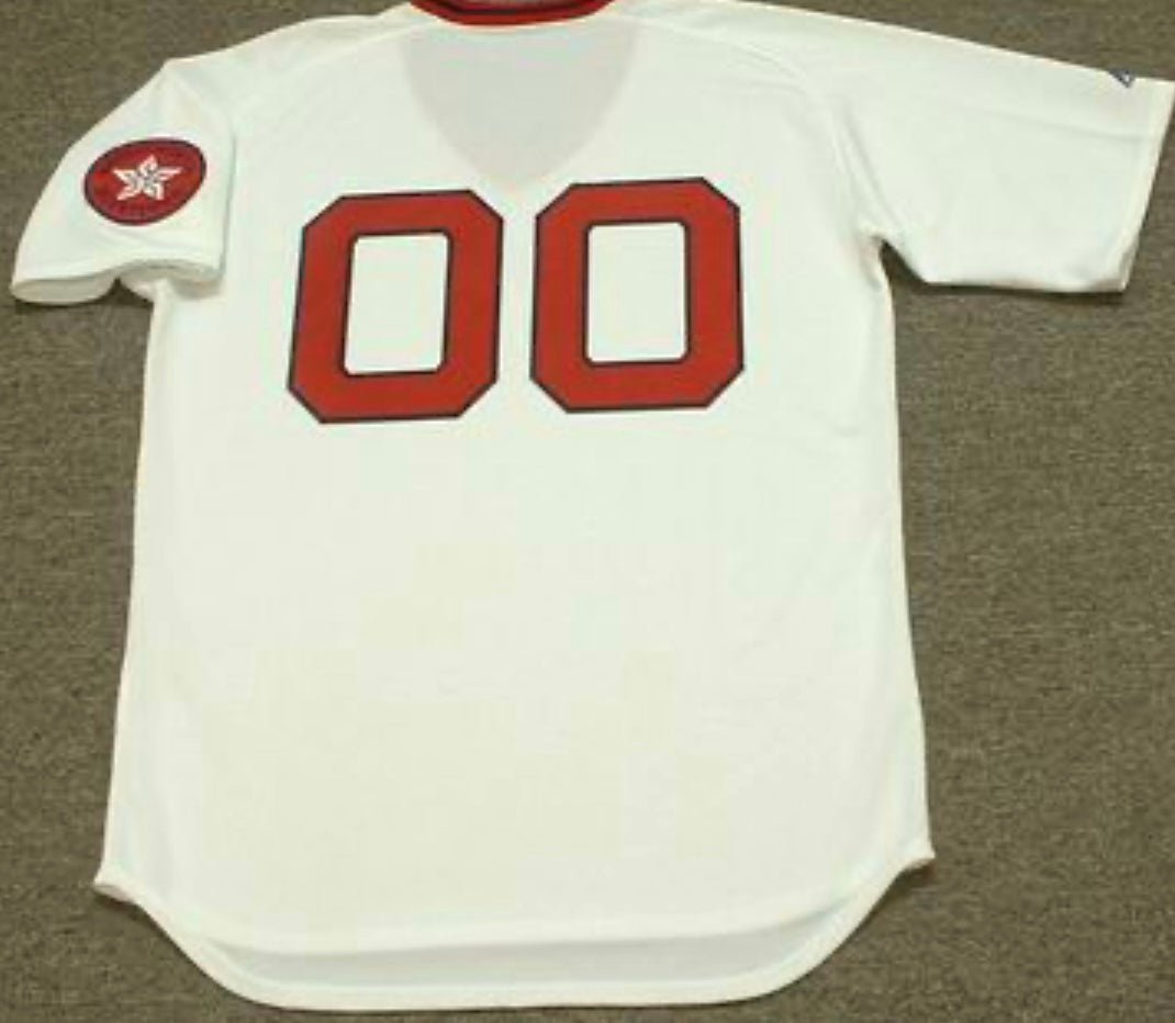 Any Number Customized 1975 Boston Red Sox Official Baseball jersey Majestic