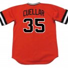 MIKE CUELLAR 1971 Baltimore Orioles Official Baseball Majestic Jersey