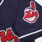 Cliff Lee Cleveland Indians Official Baseball Majestic jersey Blue