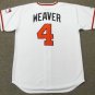 Earl Weaver 1969 Baltimore Orioles Official Baseball Majestic Jersey white