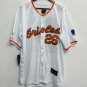 Boog Powell 1969 Baltimore Orioles Official Baseball Majestic Jersey white