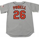Boog Powell 1969 Baltimore Orioles Official Baseball Majestic Jersey gray