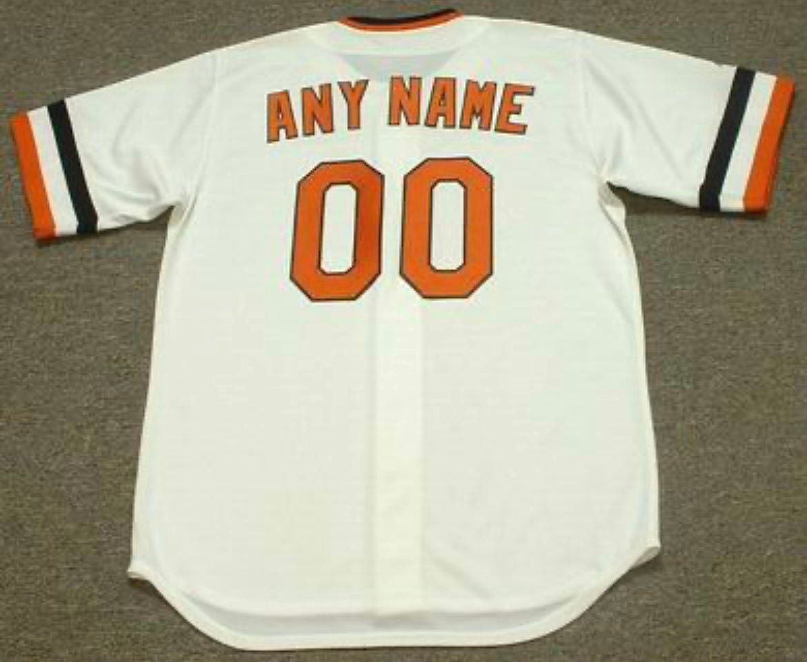 Any Name & Number Customized 1980&acirc;��s Baltimore Orioles Official Baseball jersey Majestic