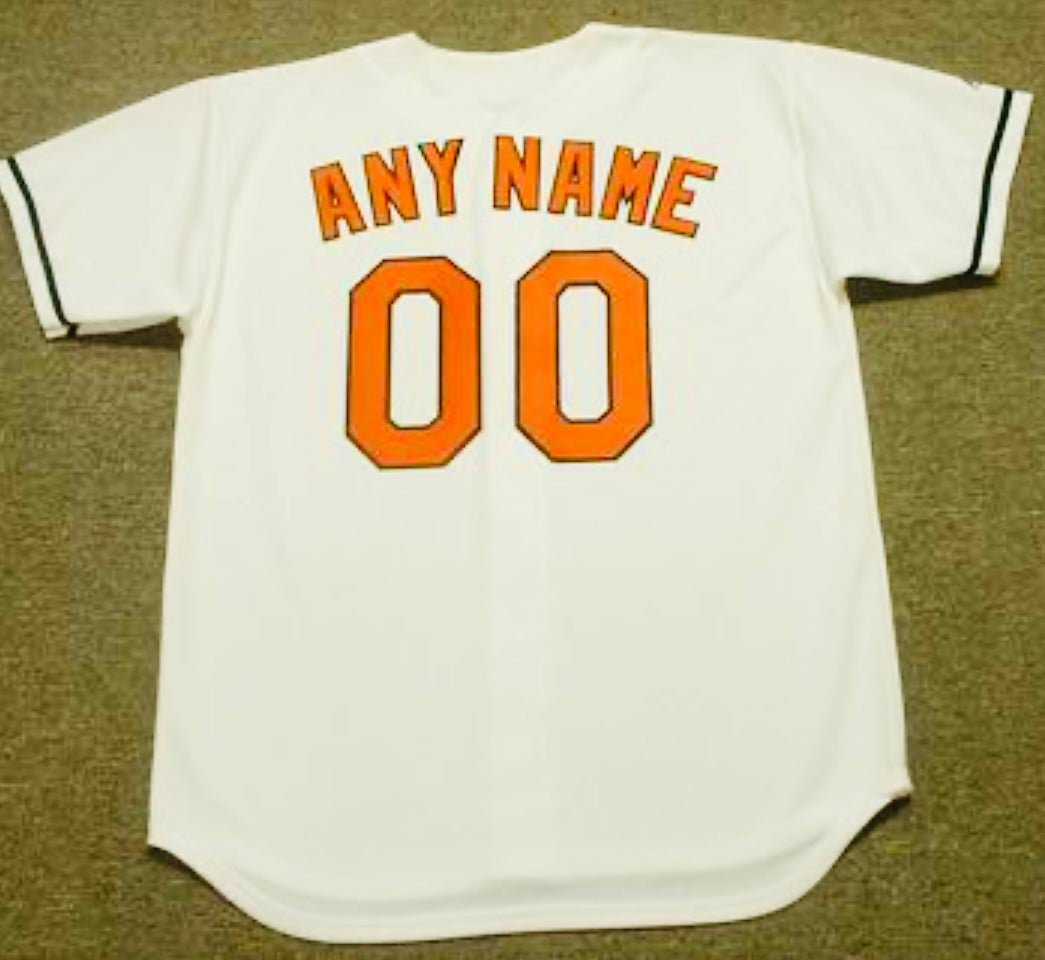 Any Name & Number Customized 2000&acirc;��s Baltimore Orioles Official Baseball jersey Majestic