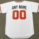 Any Name & Number Customized 1966 Baltimore Orioles Official Baseball jersey Majestic