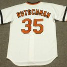 ANDY RUTSCHMAN Baltimore Orioles Official Baseball Majestic Jersey White