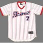 Jeff Burroughs 1979 Atlanta Braves Official Baseball Majestic Jersey