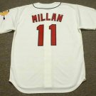 Felix Millan 1967 Atlanta Braves Official Baseball Majestic Jersey