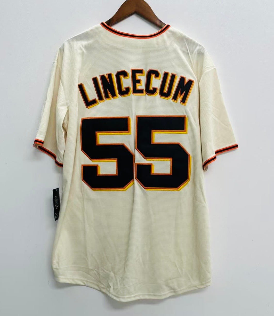 Tim Lincecum San Francisco Giants Official Baseball Majestic Jersey