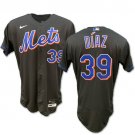 Edwin Diaz New York Mets Official Baseball Jersey black