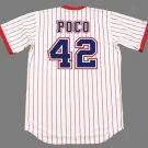 Biff Pocoroba Poco 1976 Atlanta Braves Official Baseball Majestic Jersey