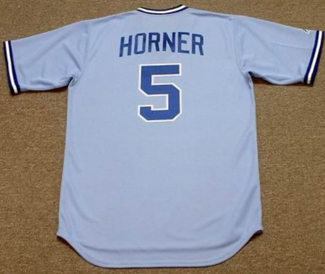 Bob Horner 1982 Atlanta Braves Official Baseball Majestic Jersey