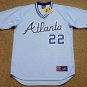 Brett Butler Atlanta Braves Official Baseball Majestic Jersey
