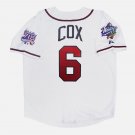 Bobby Cox Atlanta Braves Official Baseball Majestic Jersey Blue
