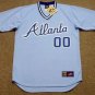 Any name & Number Custom 1980&acirc;��s Atlanta Braves Official Baseball Majestic Jersey