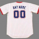 Any name & Number Custom 1976 Atlanta Braves Official Baseball Majestic Jersey