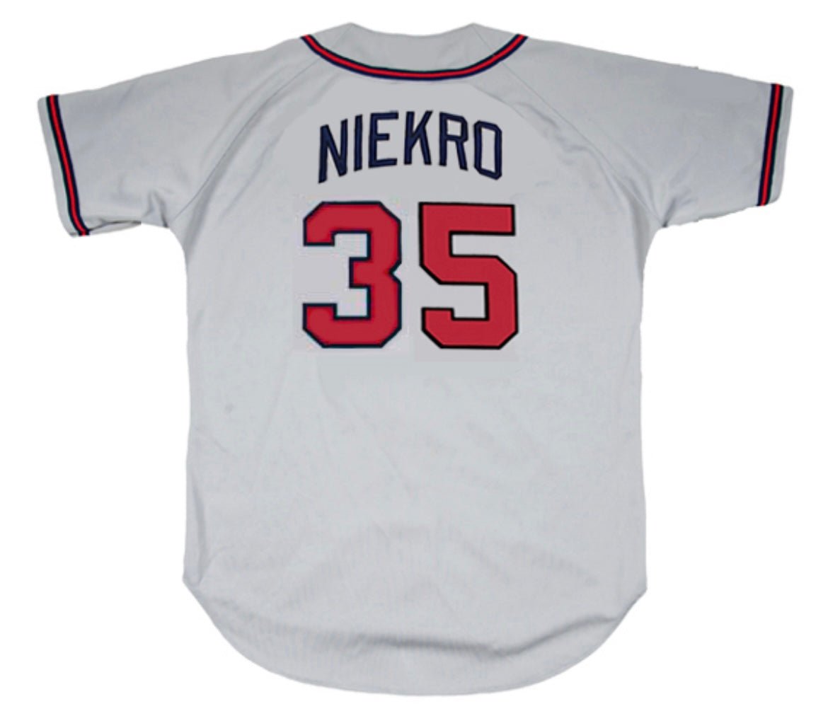 Phil Niekro Atlanta Braves Official Baseball Jersey Majestic