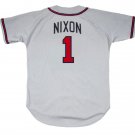 Otis Nixon Atlanta Braves Official Baseball Jersey Majestic