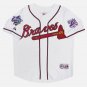 Andruw Jones Atlanta Braves Official Baseball Majestic Jersey white