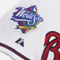 Andruw Jones Atlanta Braves Official Baseball Majestic Jersey white