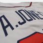 Andruw Jones Atlanta Braves Official Baseball Majestic Jersey gray