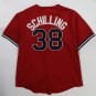 Curt Schilling Boston Red Sox Official Baseball Majestic Jersey red