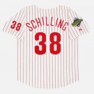 Curt Schilling Philadelphia Phillies Official Baseball Majestic Jersey
