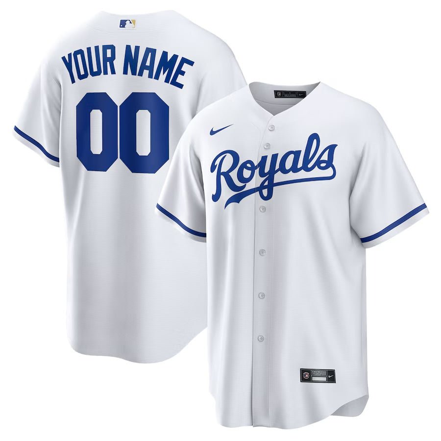 Any Name & Number Customized Kansas City Royals Official Baseball jersey