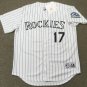 Todd Helton Colorado Rockies Official Baseball Majestic Jersey