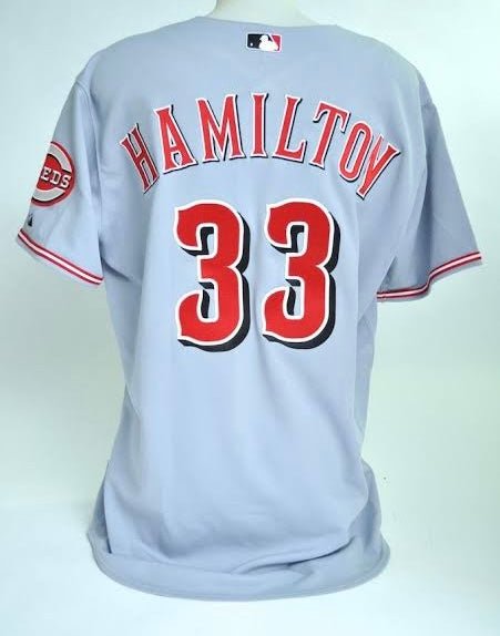 Josh Hamilton Cincinnati Reds official Baseball Jersey Majestic