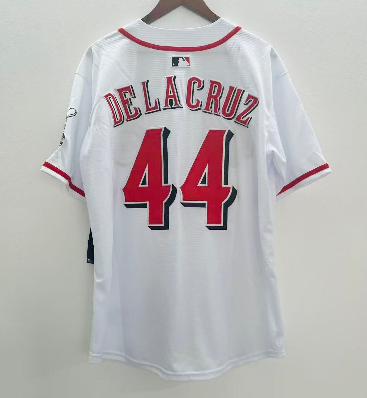 Elly De La Cruz Cincinnati Reds Official Baseball jersey white