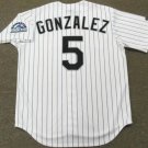 Luis Gonzalez Colorado Rockies Official Baseball Majestic Jersey