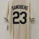 Ryne Sandberg Chicago Cubs Jersey Mitchell & Ness (retro logo)