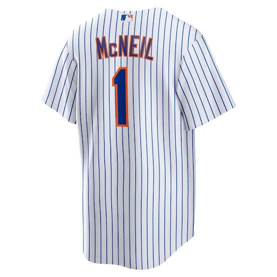 Jeff McNeil New York Mets brand Baseball official Jersey