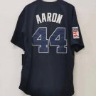 Hank Aaron Atlanta Milwaukee Braves Jersey 1974 Mitchell & Ness