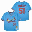 Willie McGee St. Louis Cardinals 1982 Rookie Jersey  Mitchell & Ness