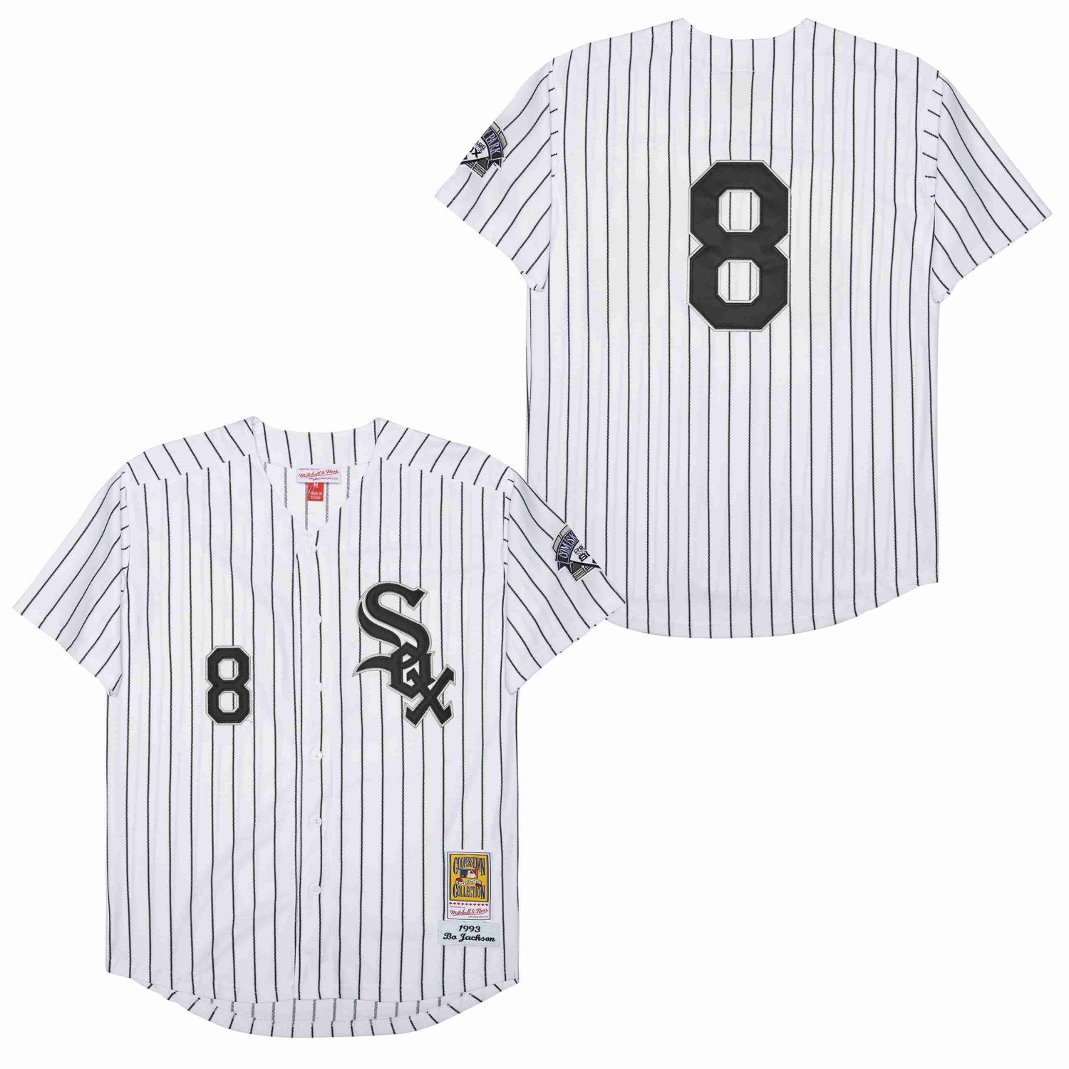Bo Jackson Chicago White Sox Official Baseball Jersey Mitchell & Ness
