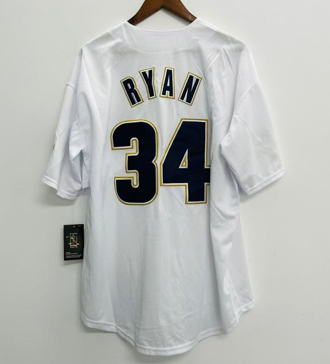 Nolan Ryan Houston Astros Official Baseball Jersey Mitchell & Ness