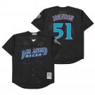 Randy Johnson Arizona Diamondbacks Official Baseball Jersey black