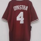 Len Lenny Dykstra Philadelphia Phillies Official Baseball Jersey