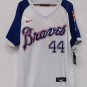 Hank Aaron Atlanta Milwaukee Braves Jersey