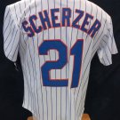 Max Scherzer New York Mets Jersey White