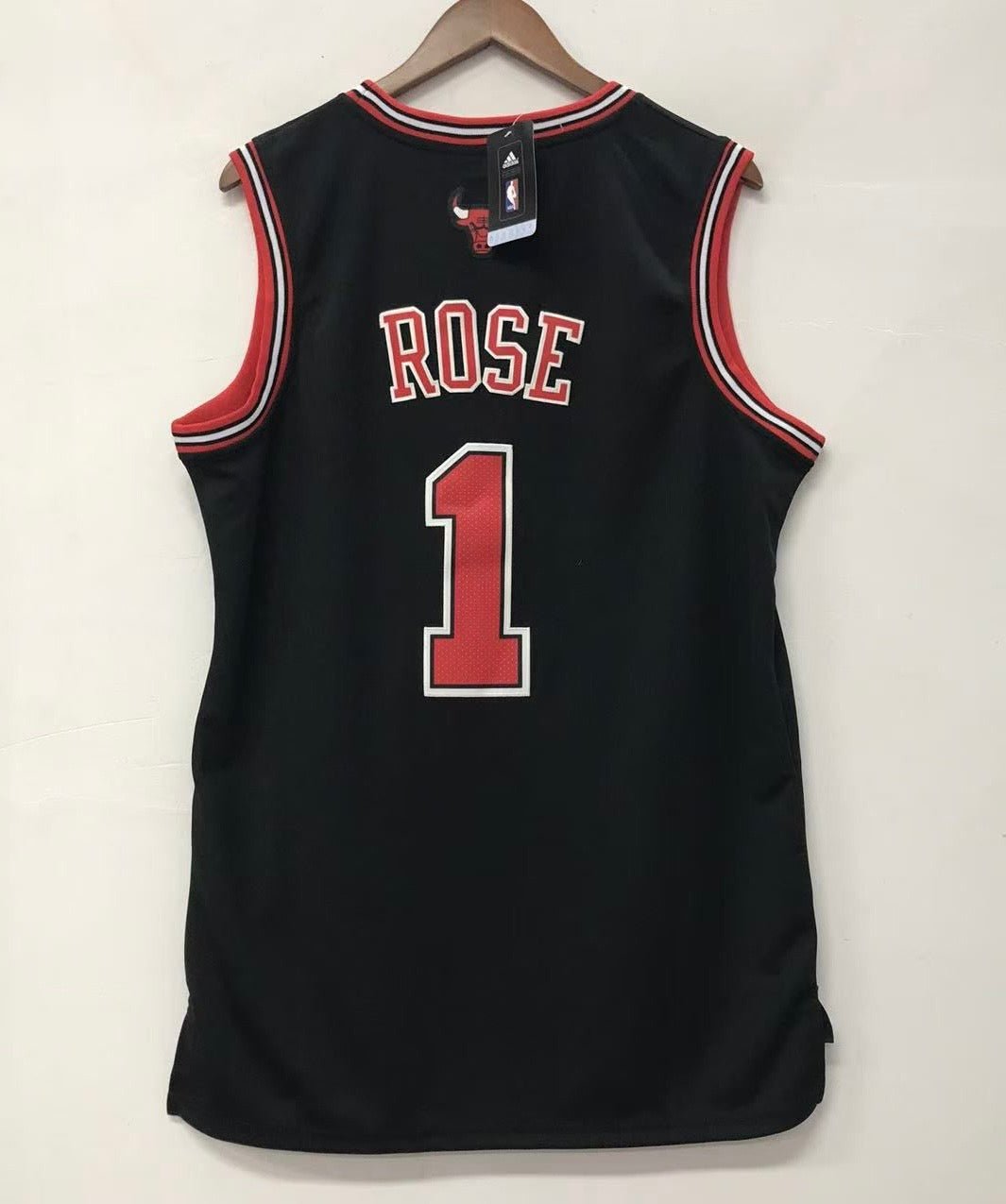 Derrick Rose Chicago Bulls Official Basketball Jersey black